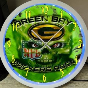 Green Bay Packers clock